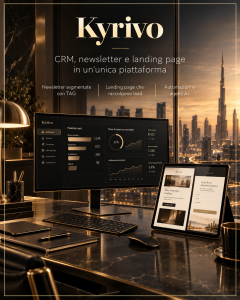 Kyrivo CRM and newsletter system