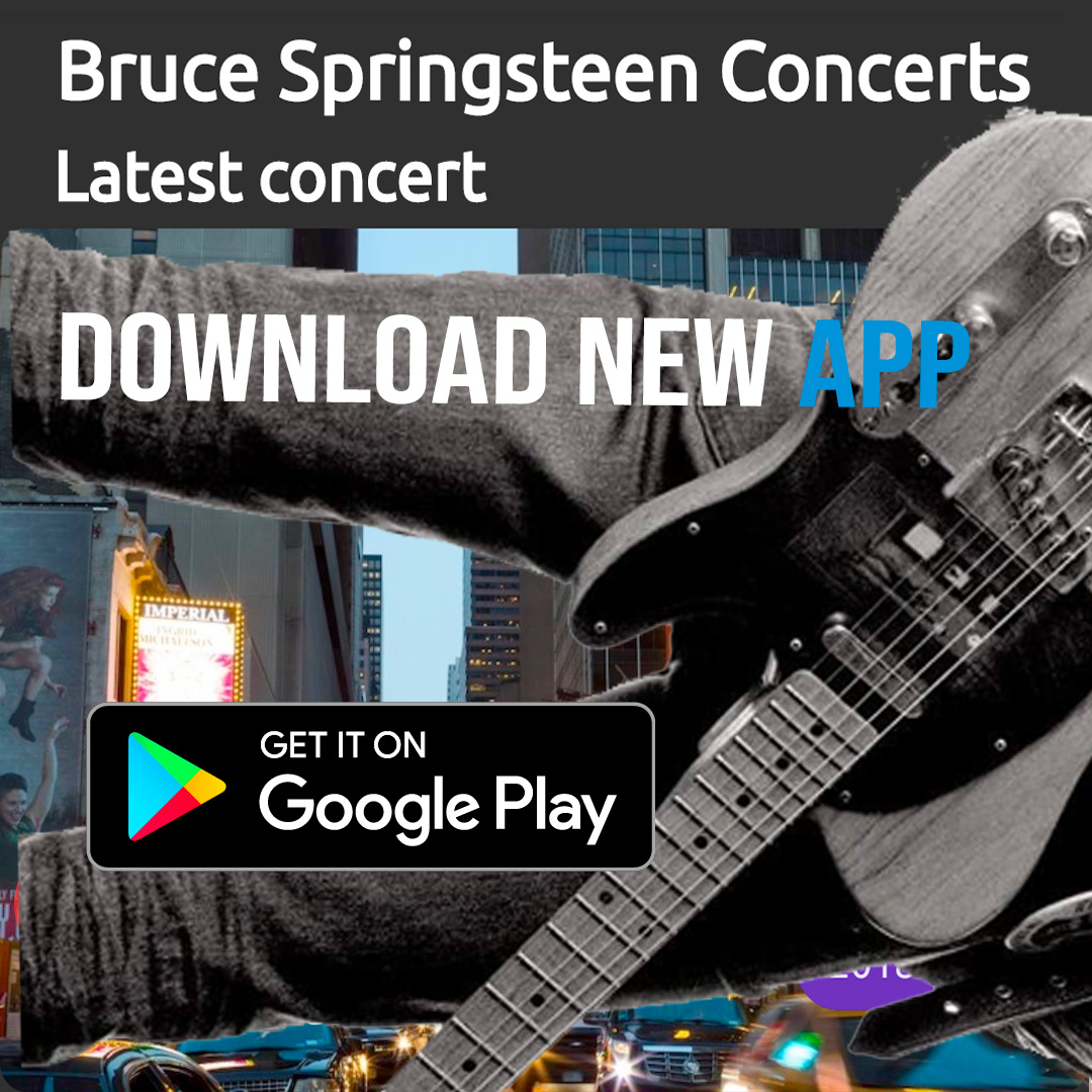 Download App Bruce Springsteen Concerts