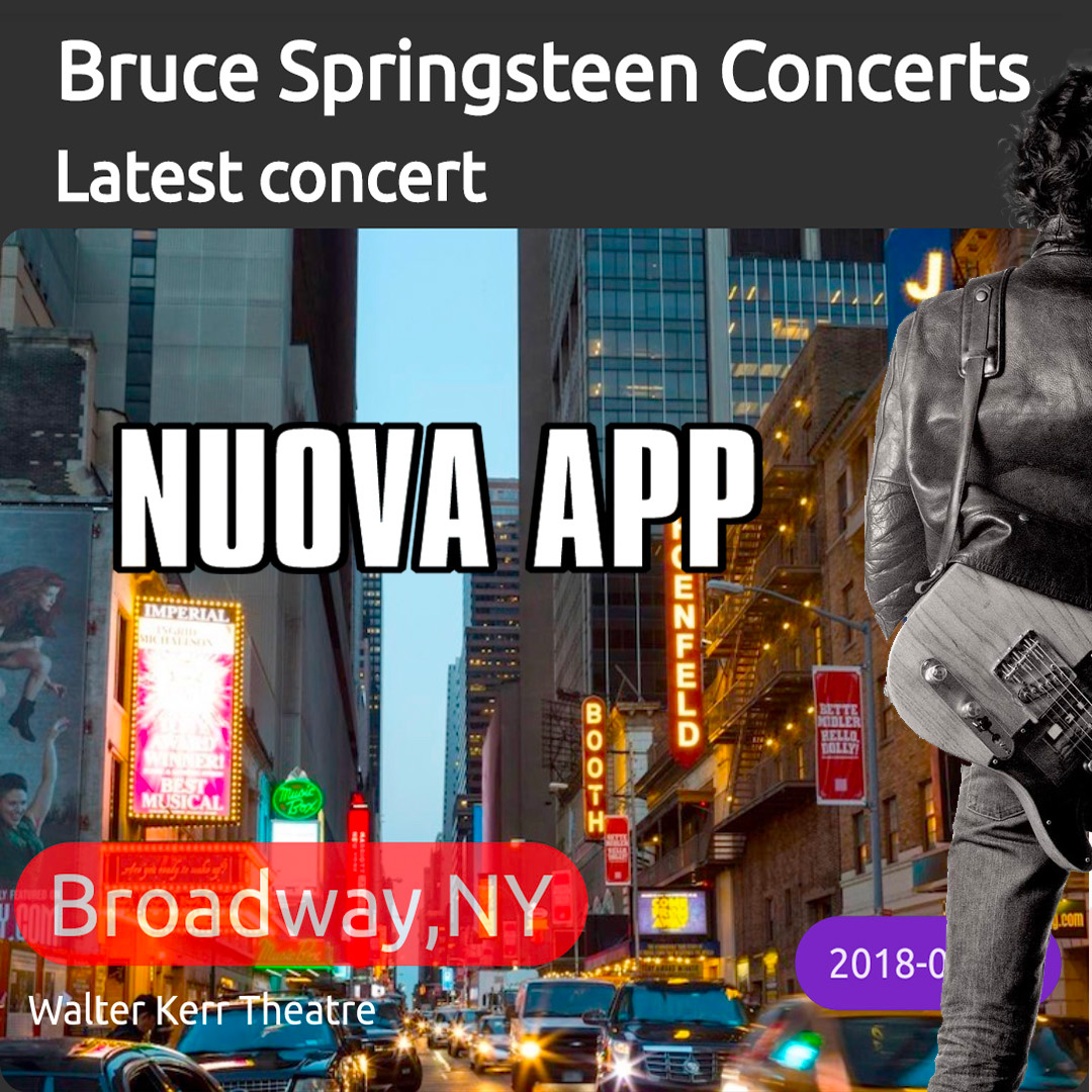 Download App Bruce Springsteen Concerts