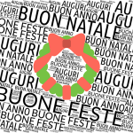 Biglietto auguri buon Natale
