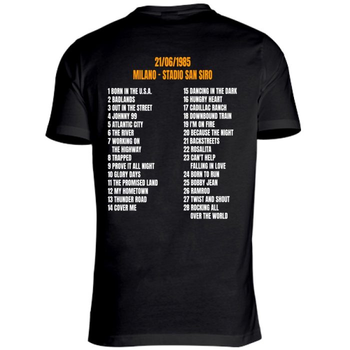00328349-1.jpg Maglia Bruce 21-06-1985 San Siro Scaletta concerto - immagine 2