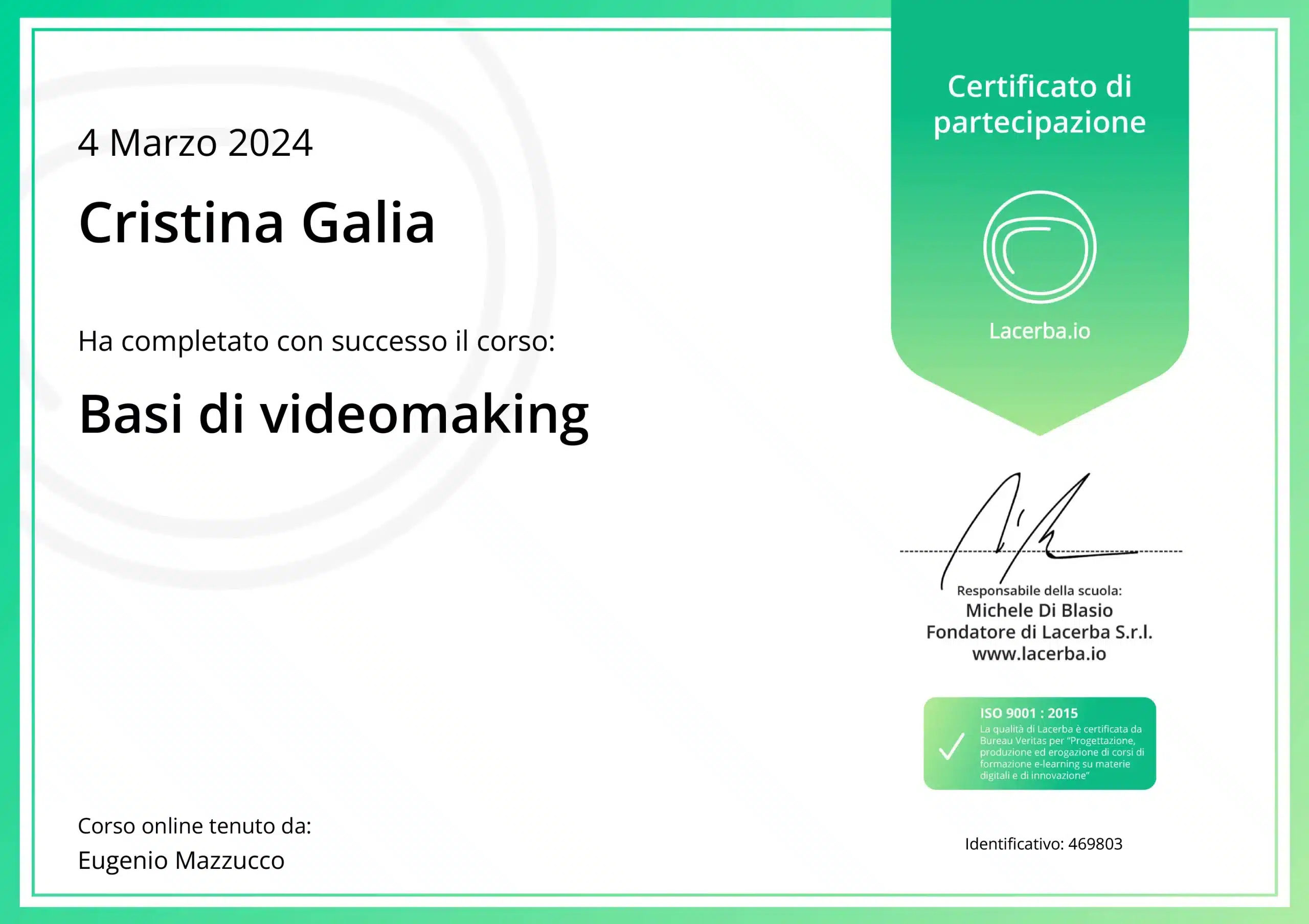 certificazione_corso_videomaker