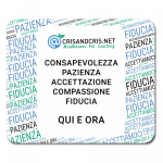 mousepad-mindfulness consapevolezza pazienza qui e ora