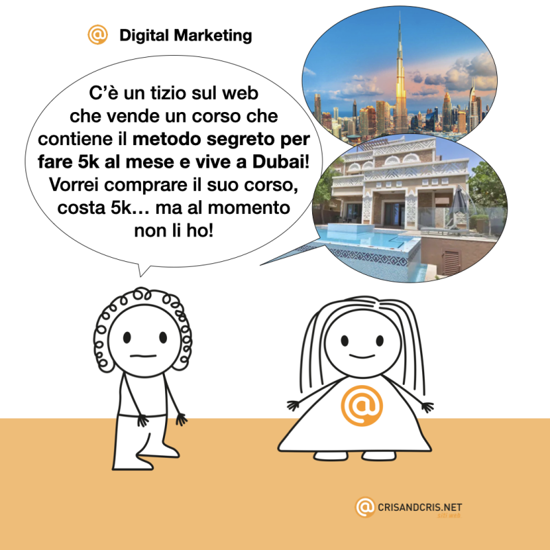 digital marketing vignette sul web