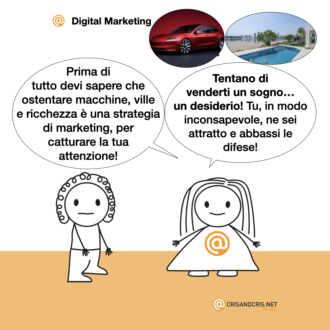 digital marketing vignette sul web