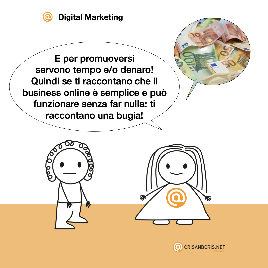 digital marketing vignette sul web