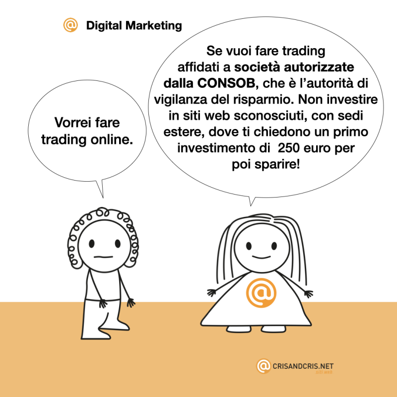 ‎digital marketing-vignette sul web trading