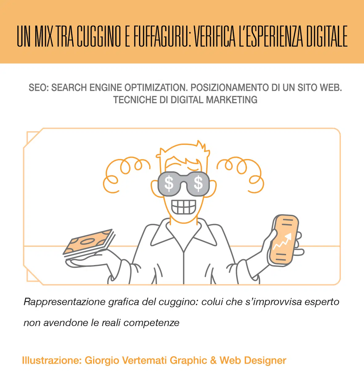 Cuggino e fuffaguru. É importante affidarsi a un professionista del digital marketing.