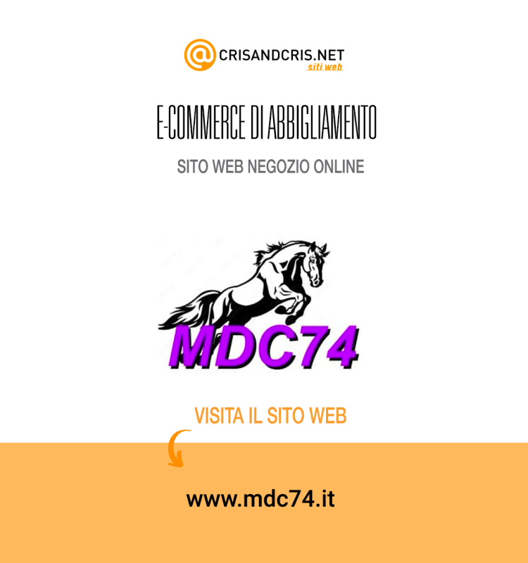 mdc74 e-commerce sito web
