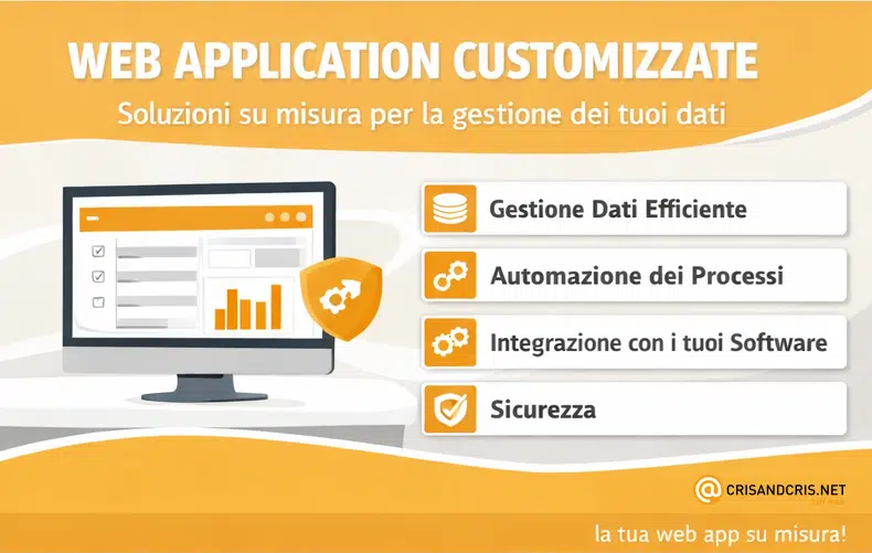 web application customizzate crisandcrisweb
